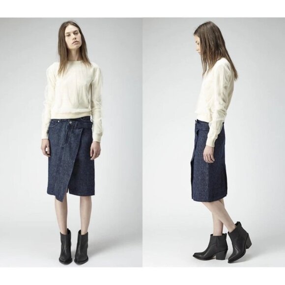 Acne Studios Lia Tulle Pullover Off White Women Size‎ Small - Picture 1 of 7